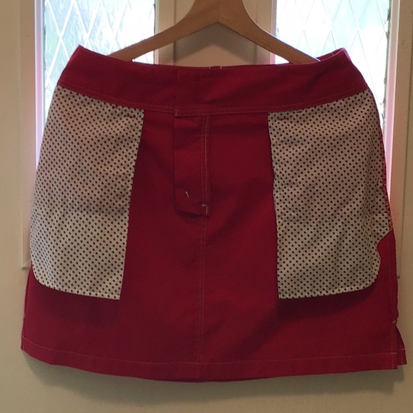 Adidas ClimaCool Red Skirt Size 6 - Picture 8 of 8